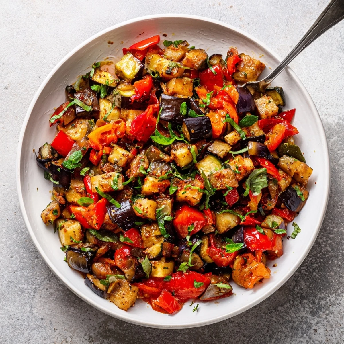 Savor vegetable ratatouille, a fragrant stew packed with summer's freshest produce.  