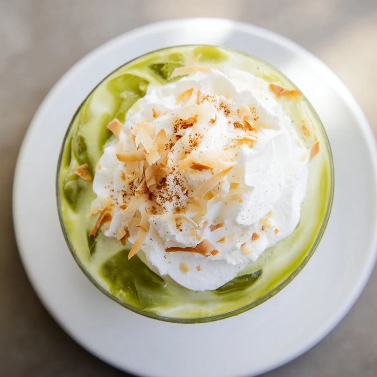 Toasted Coconut Gingerbread Iced