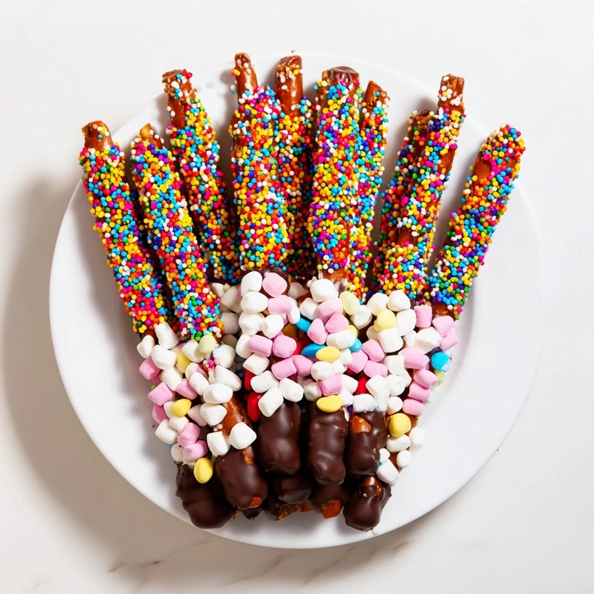 A dazzling Magical Wand Candy Board overflowing with colorful candy wands and sweet treats.