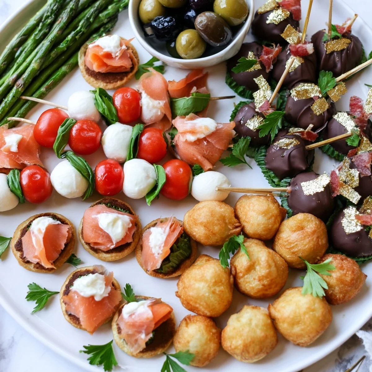 A beautifully arranged Magical Moments New Year 2026 Platter, perfect for sharing and festive joy!