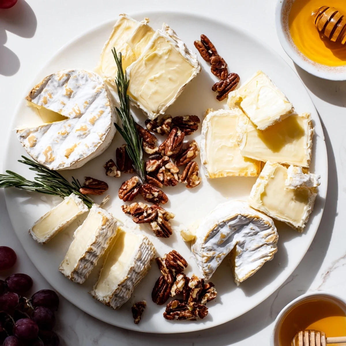 This Sweet Home Charcuterie Board offers a cozy spread, showcasing assorted cheeses and savory delights ready to be enjoyed.