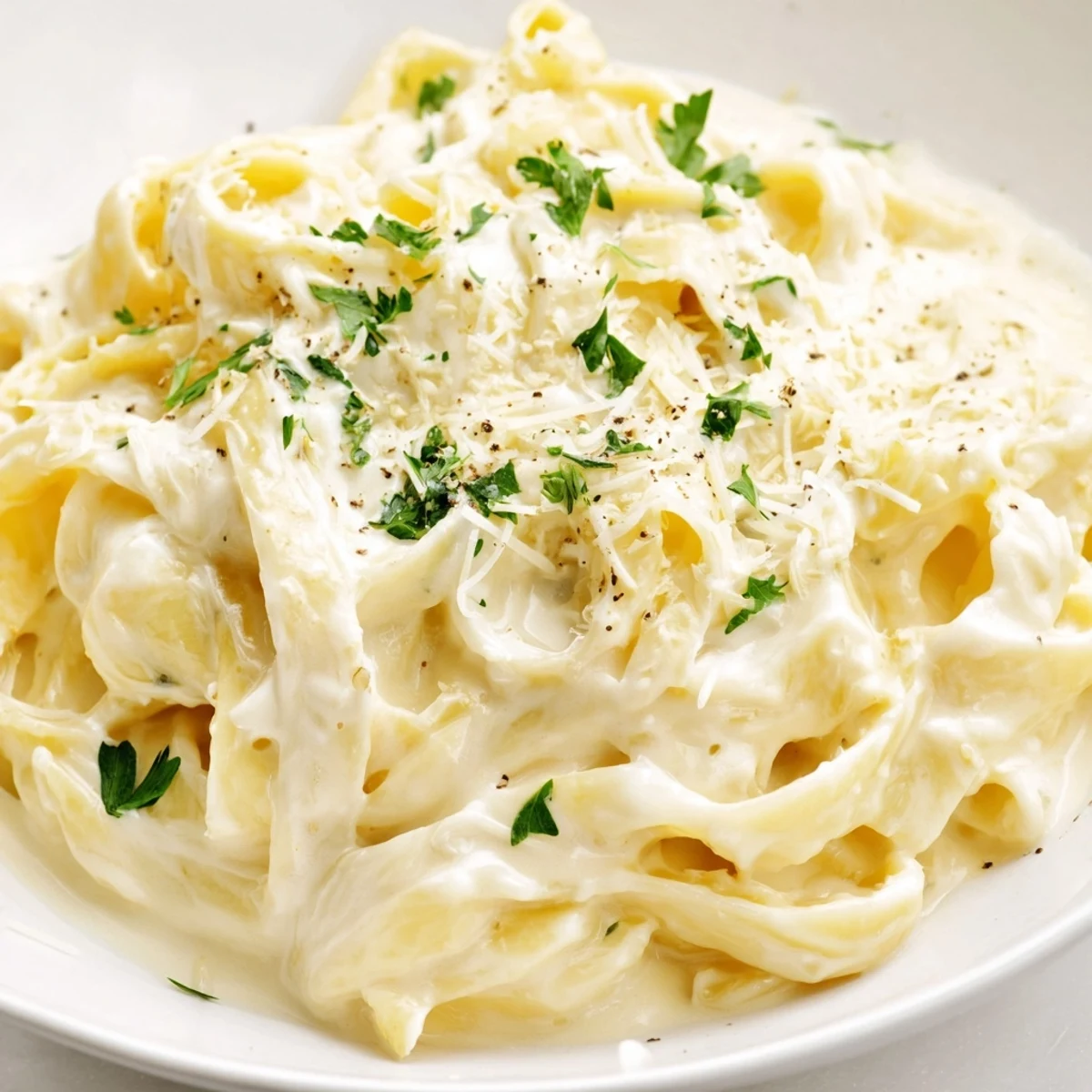 Smooth, flavorful Cottage Cheese Alfredo Sauce offers a high-protein, lighter alternative to classic recipes.