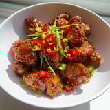 Mouthwatering, sticky Vietnamese Caramel Chicken, showcasing tender chicken in glistening caramel sauce.