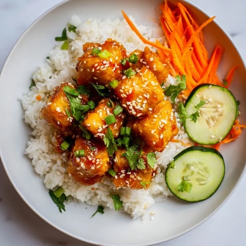 Golden-brown chili-mayo baked tofu bowls, offering a delightful mix of textures and spicy flavors.