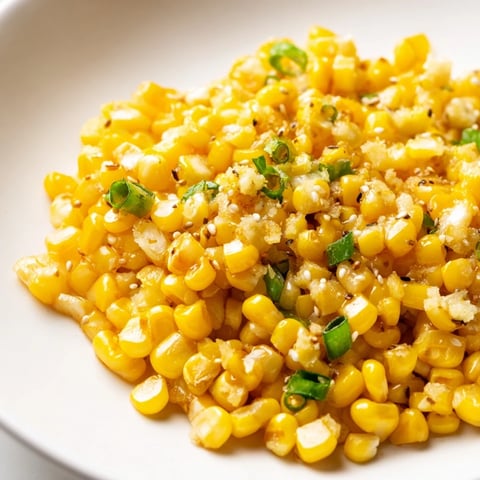 Golden, glistening Japanese Butter Corn kernels perfectly cooked for a delectable side dish.