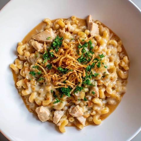 One-Pot Honey BBQ Chicken Mac