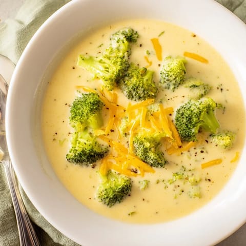 Broccoli Cheddar Cheese Soup
