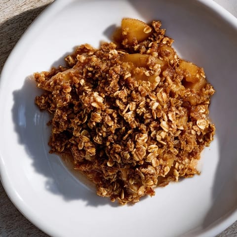 Apple Crisp Frozen Apples Oats
