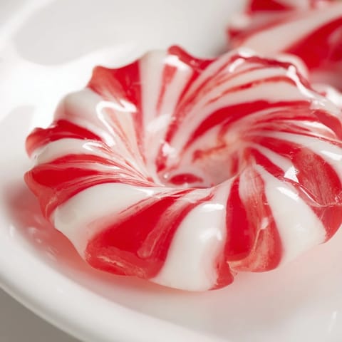 No-Bake Peppermint Candy Bowl