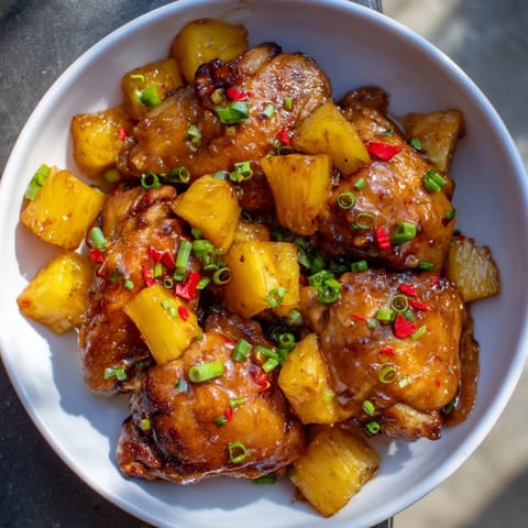 Brown Sugar Pineapple Chicken