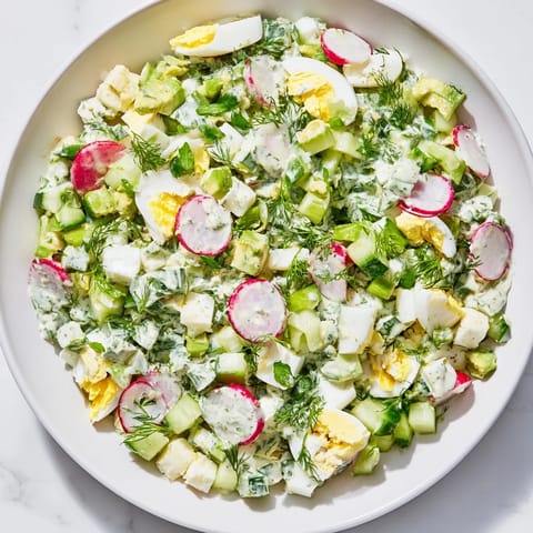 Green Goddess Chopped Egg