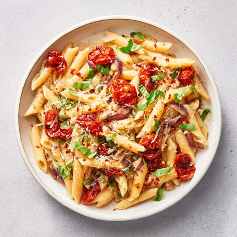 Baked Tomato Olive Oil Pasta