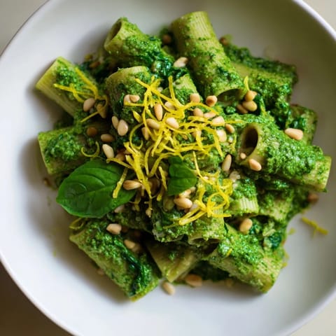 Picture delicious Green Pea & Spinach Elf Green Protein Pasta, a vibrant, silky green meal ready to enjoy!