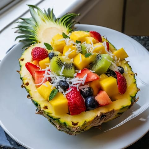 Tropical Bliss Pineapple Boat