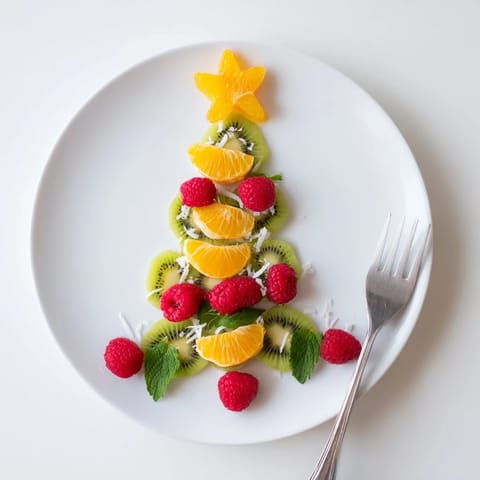 Kiwi Raspberry Christmas Tree