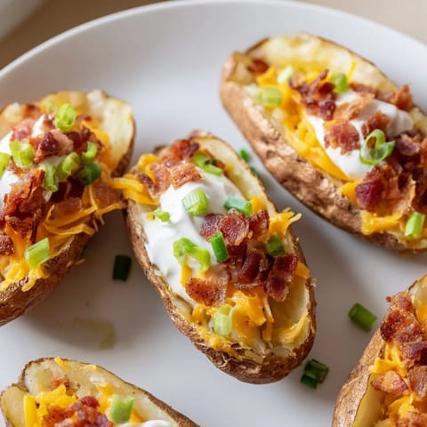 Loaded Baked Potato Skins
