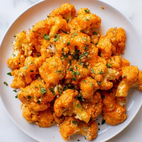 Buffalo Cauliflower Bites