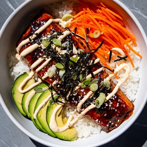 Teriyaki Salmon Rice Bowl