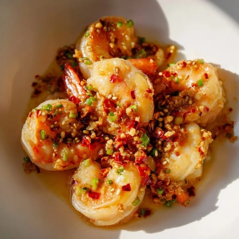 Korean Garlic Butter Shrimp