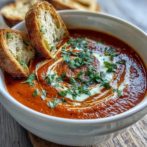 Roasted Red Pepper Soup