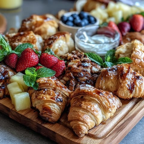 Mothers Day Brunch Board Pastries