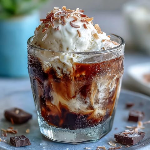 Coconut Cold Brew Float