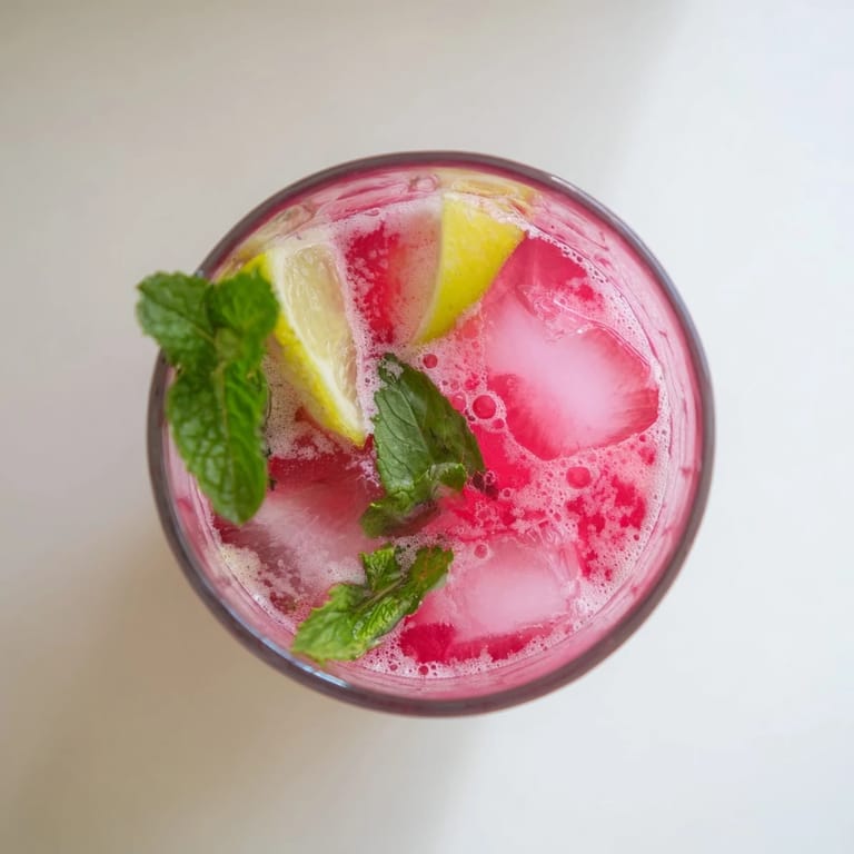 Refreshing DIY fruit refresher drinks, sparkling and vibrant, garnished with mint and lemon.