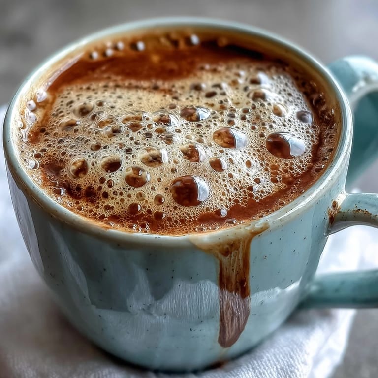 Aromatic hojicha cappuccino topped with silky milk foam, offering a smooth, roasted Japanese tea experience.