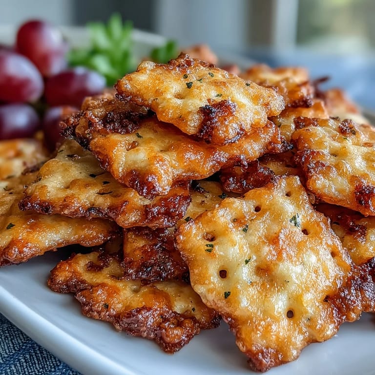 Golden, cheesy sourdough Cheez-Its paired with plump, juicy grapes in a convenient snack box—ideal for picnics, road trips, or quick midday bites.