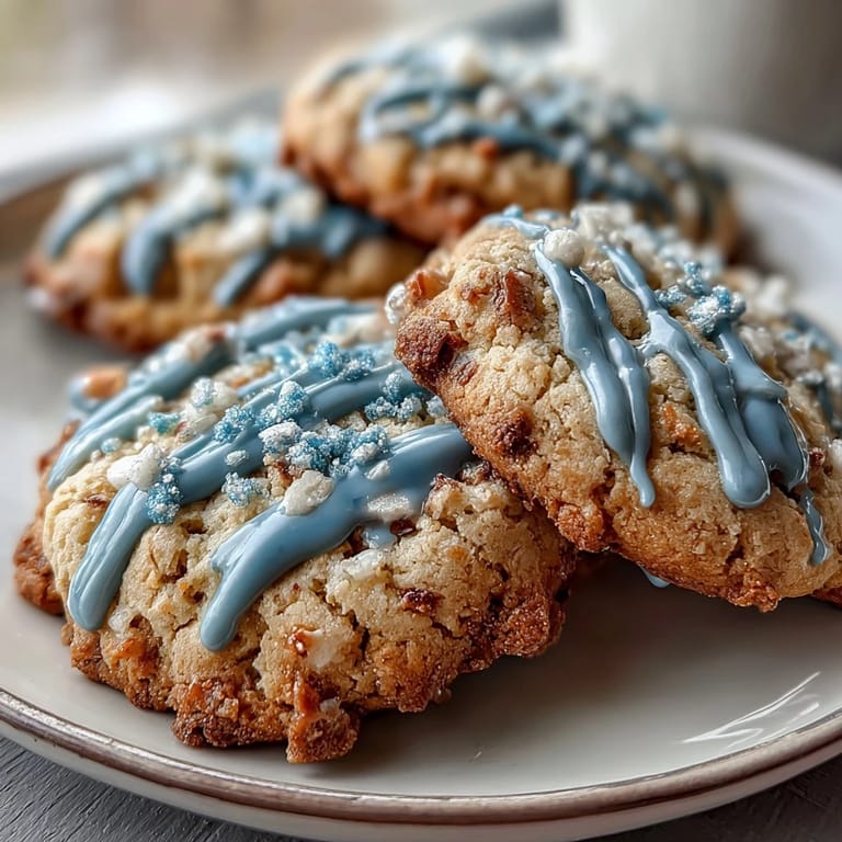 Soft vanilla sugar cookies topped with glossy royal icing, perfect for Cookie Run Kingdom-themed parties and festive celebrations.