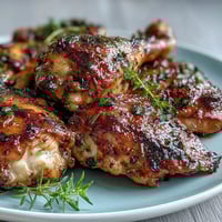 Sheet pan herb chicken with root veggies, golden and aromatic, served with colorful roasted carrots and parsnips.