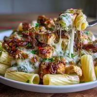 One-Pot French Onion Chicken Pasta